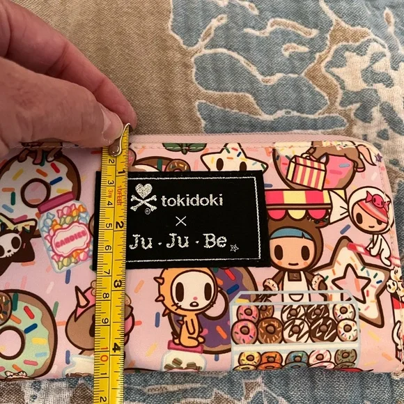 Tokidoki X Ju-Ju-Be Donutella Sweet Shop Wallet Jujube Pink Bakery Unicorn - Picture 10 of 10